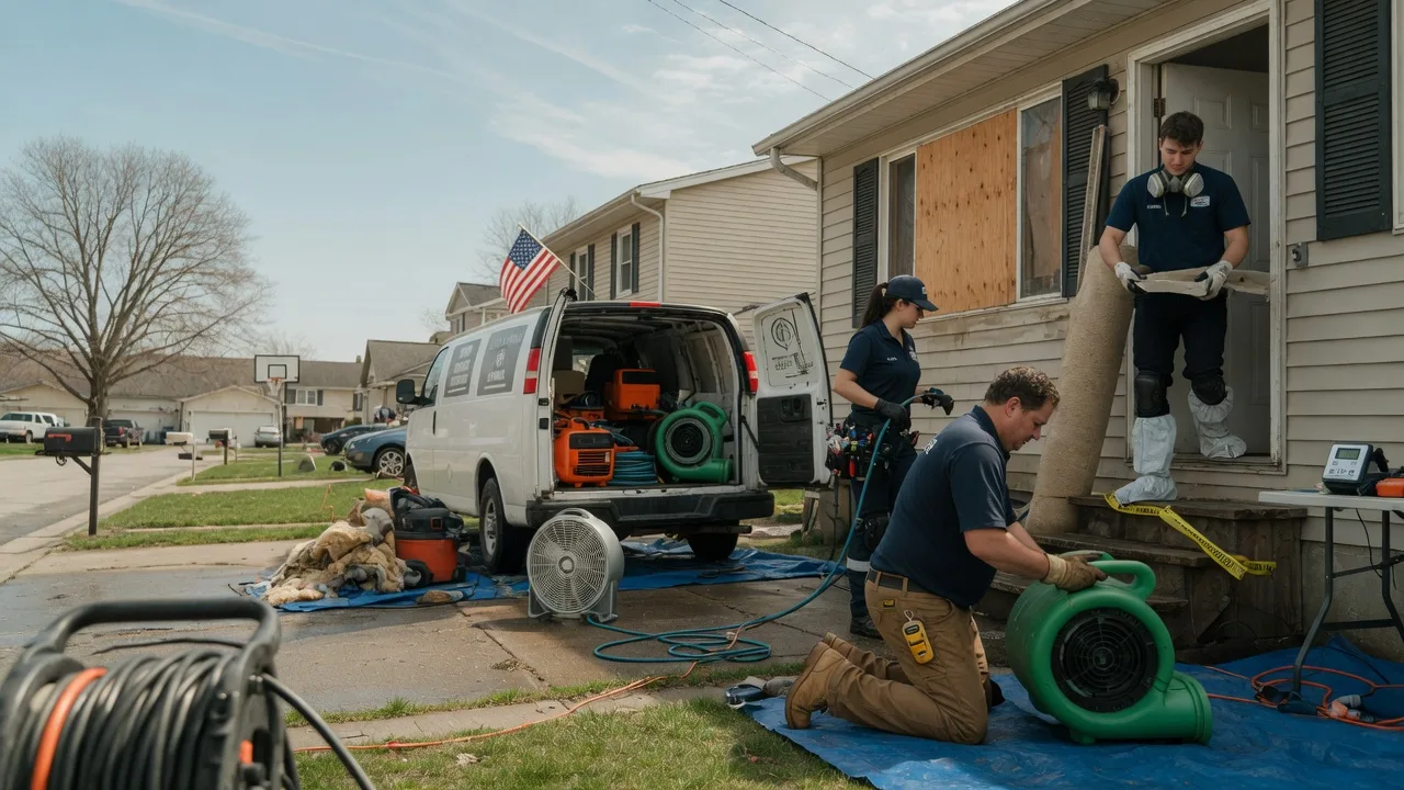 Water Damage Restoration in Saline, MI near me
